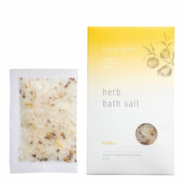 hanatomi ハーブバスソルト kikka(キッカ)40g(１包)