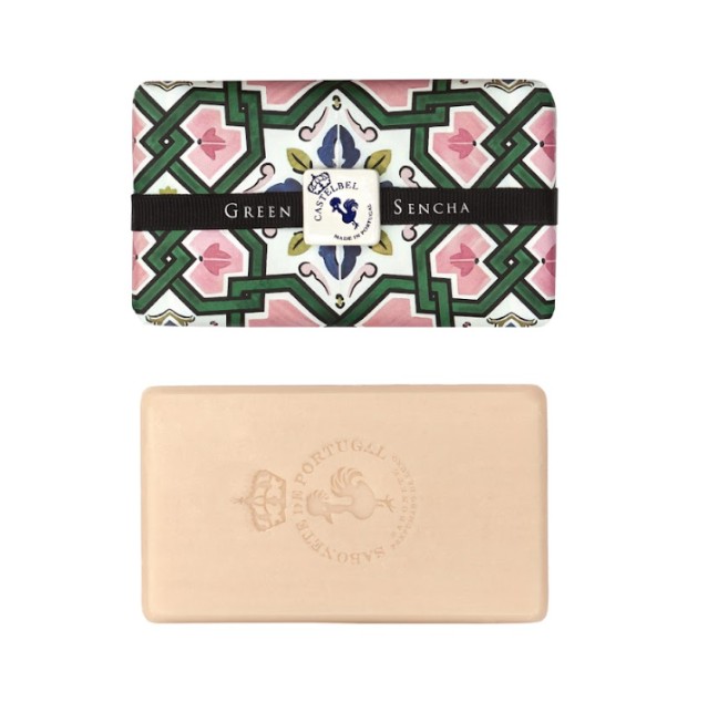 キャステルベル タイルソープ石けん（固形タイプ）グリーンセンチャ 200g 6207