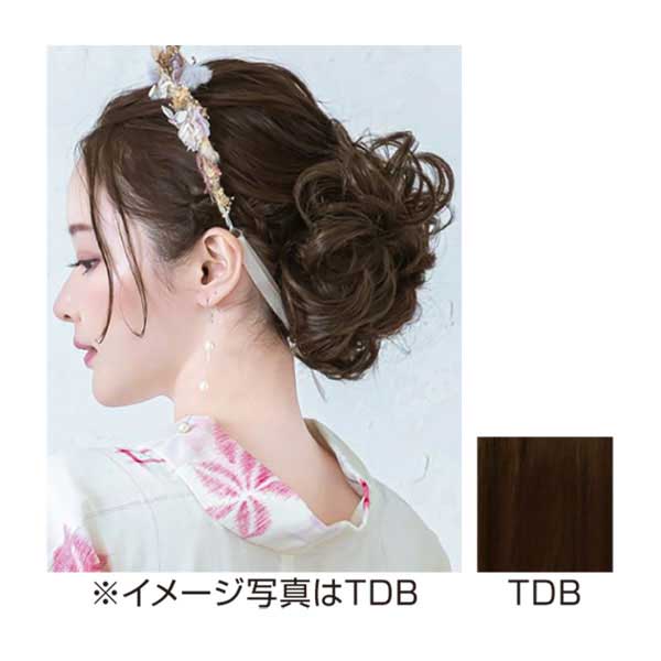 プリシラ VS-34 シュシュウィッグ ラウンドカール TDB