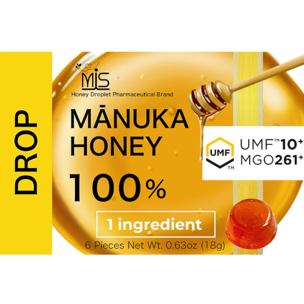 *MIS マヌカハニードロップUMF10＋ 6粒（18ｇ）