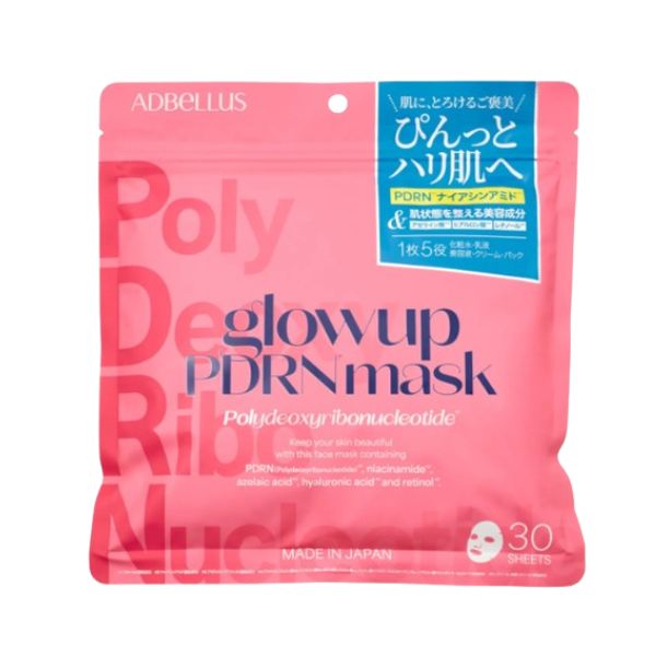 グローアップ PDRN フェイスマスク 30枚