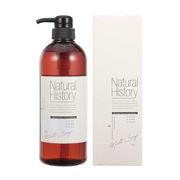 ナチュラルヒストリー マルチソープ 700ml（包装費用は別途300円いただきます）