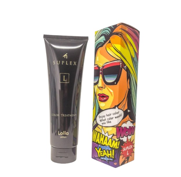 SUPLEX 【L】塩基性髪質改善ノンジアミンカラーブルー 250g