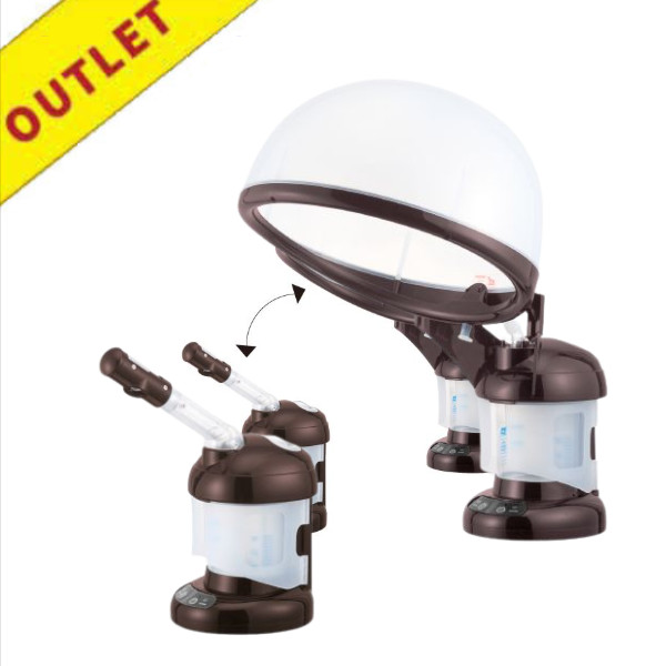 【アウトレット】Reina ヘアー＆フェイス ダブルスチーマー R-02