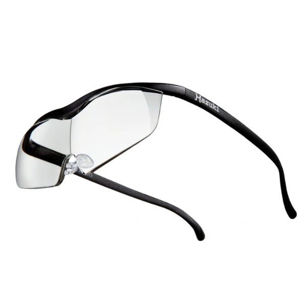 ハズキルーペ ラージ クリアレンズ 黒 1.85倍