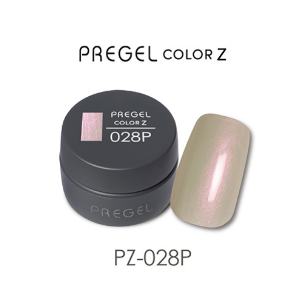 プリジェル カラーZ PZ-028P パールグレージュ 3g