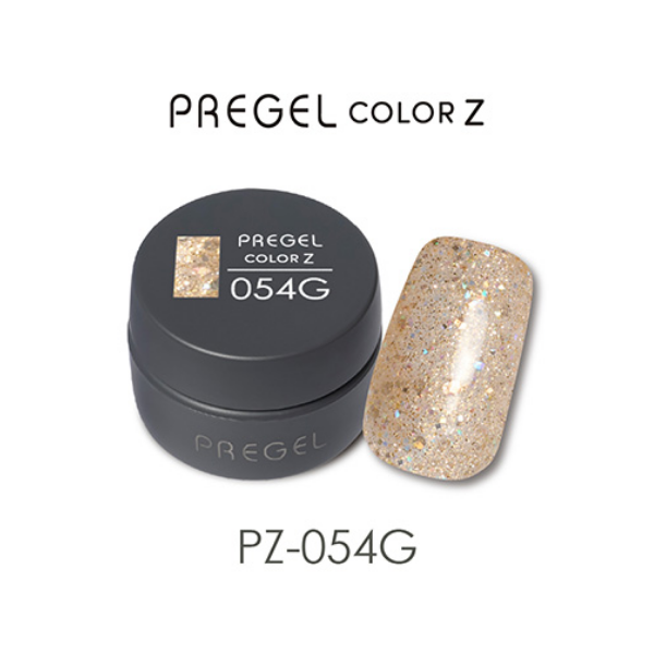 プリジェル カラーZ PZ-054G シャイニープリズムゴールド 3g