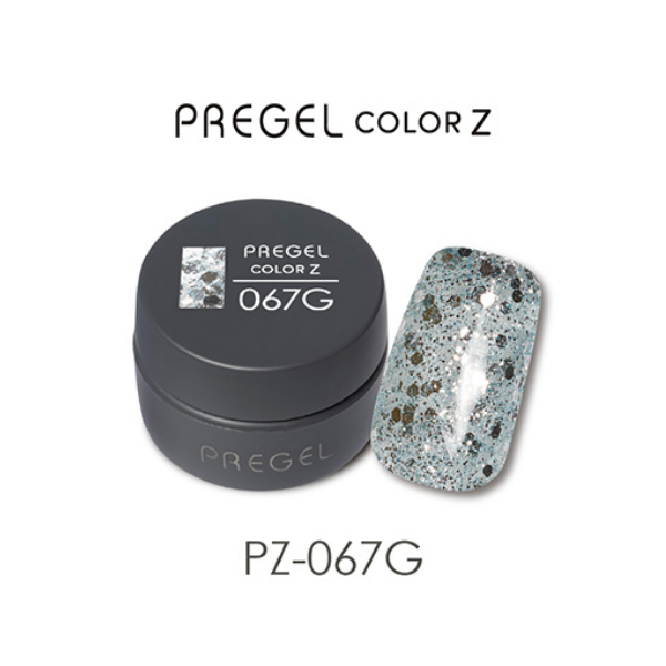 プリジェル カラーZ PZ-067G シャイニーアイスブルー 3g