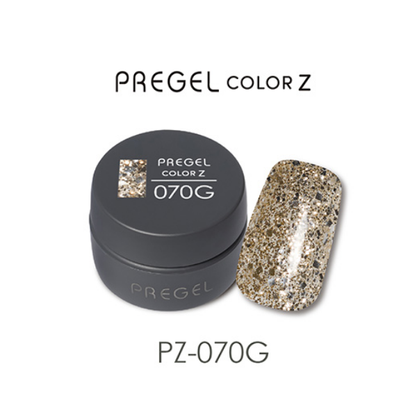 プリジェル カラーZ PZ-070G シャイニープラチナゴールド 3g
