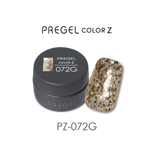 プリジェル カラーZ PZ-072G シャイニーイエローゴールド 3g
