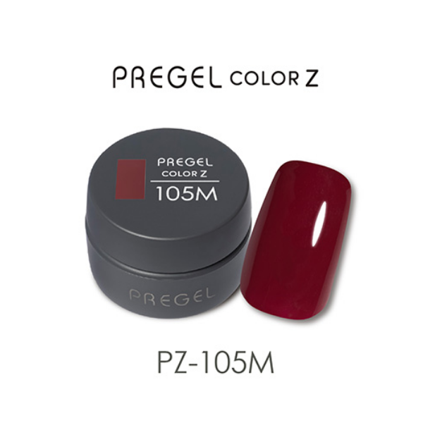プリジェル カラーZ PZ-105M ダークボルドー 3g