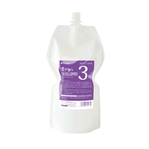 ランドプランニングアソシエーツ 香草カラー デベロッパー 3％ 1L