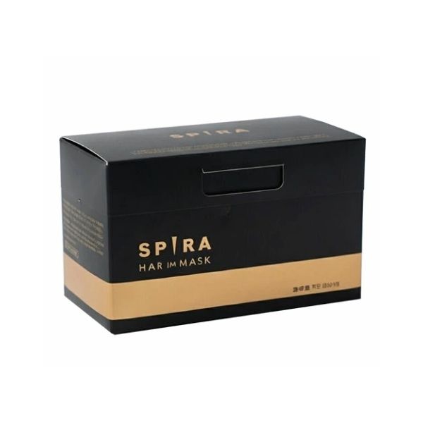 欲針フェイスマスク SPIRA ブラック 30枚
