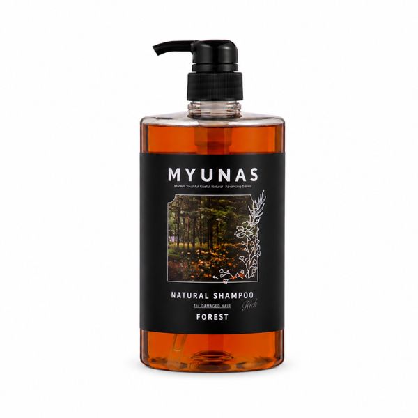 ミュナスナチュラルシャンプー リッチフォレスト 600ml