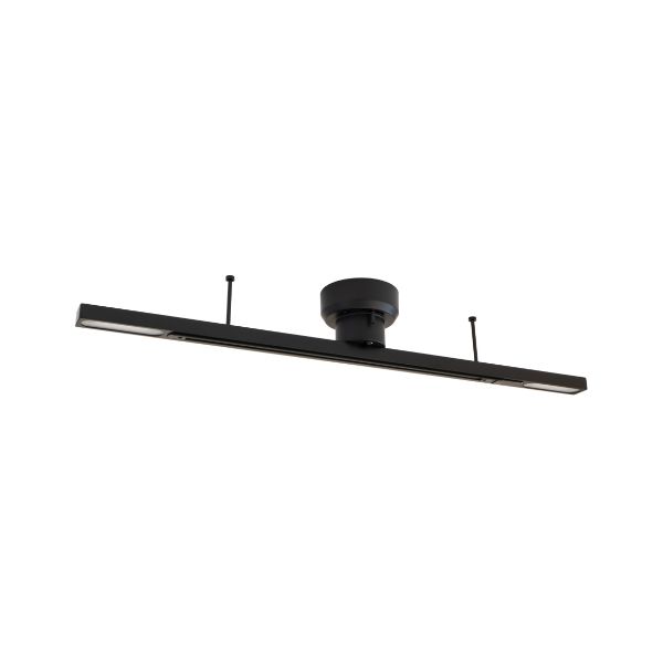 BRID ライティング ダクト レール ウィズ LED ダブル ブラック