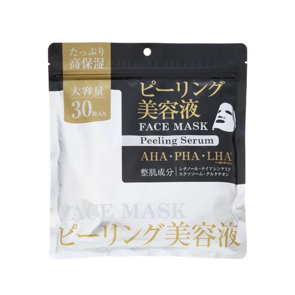 ピーリング 美容液 フェイスマスク 30枚入