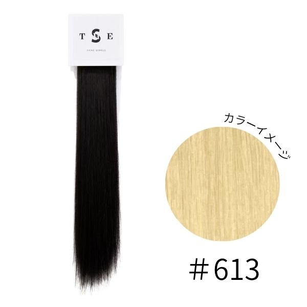 羽エクステンション THE ・ S #613 （レミー毛100％・50cm）