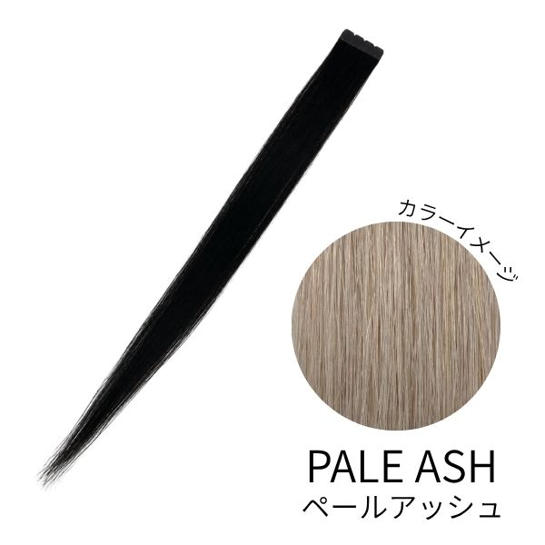 シールエクステンション BEST HAIR PALE ASH (レミー毛100％・53cm・40束・40束）