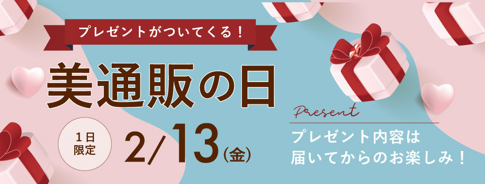 美通販の日バナー