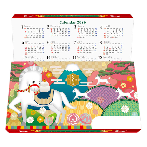 干支 コンパクトティッシュ 40W (100個)