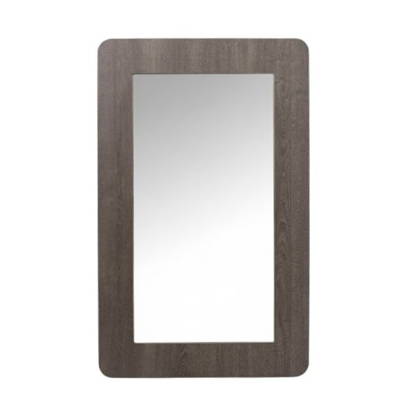 ノルディックミラーS アンティークブラウン thick frame