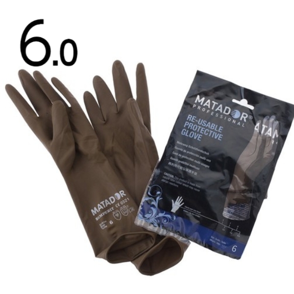 マタドールゴム手袋 6インチ