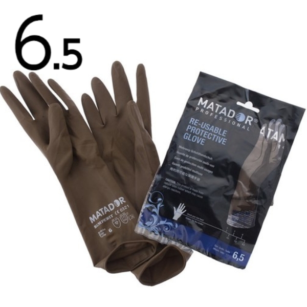 マタドールゴム手袋 6.5インチ