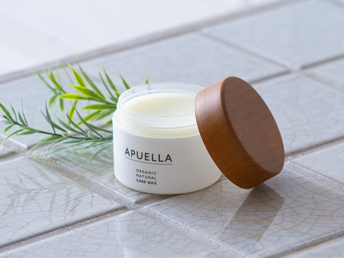アプエラ オーガニック ナチュラル ケアワックス 全身に使える天然成分100%のワックス