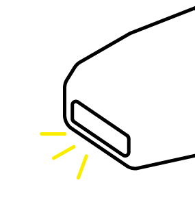 LEDライト照射