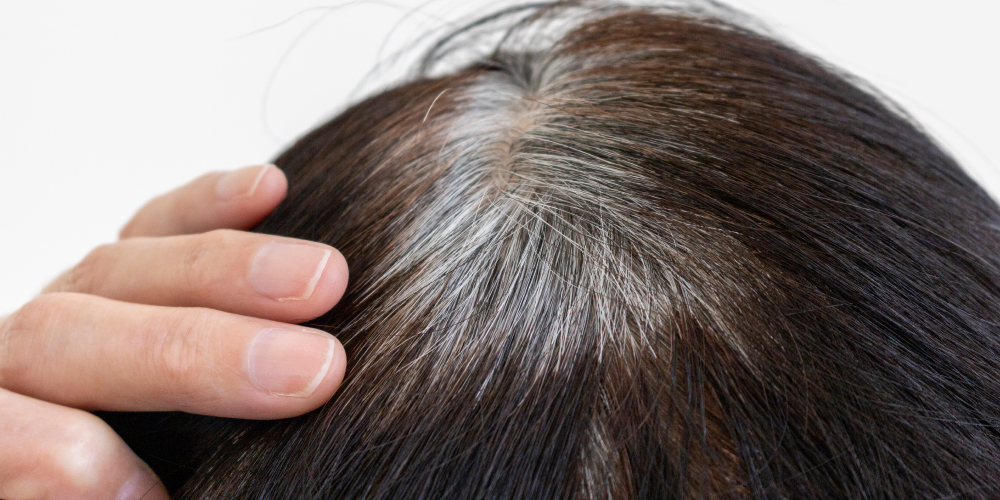 白髪染め（時短染め）