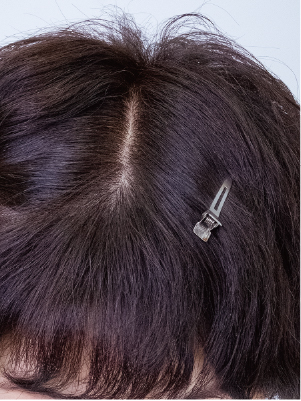 グレージュブラウン(GrB) カラーリング後 - 大人の魅力をアップさせる透明感のあるカラー
