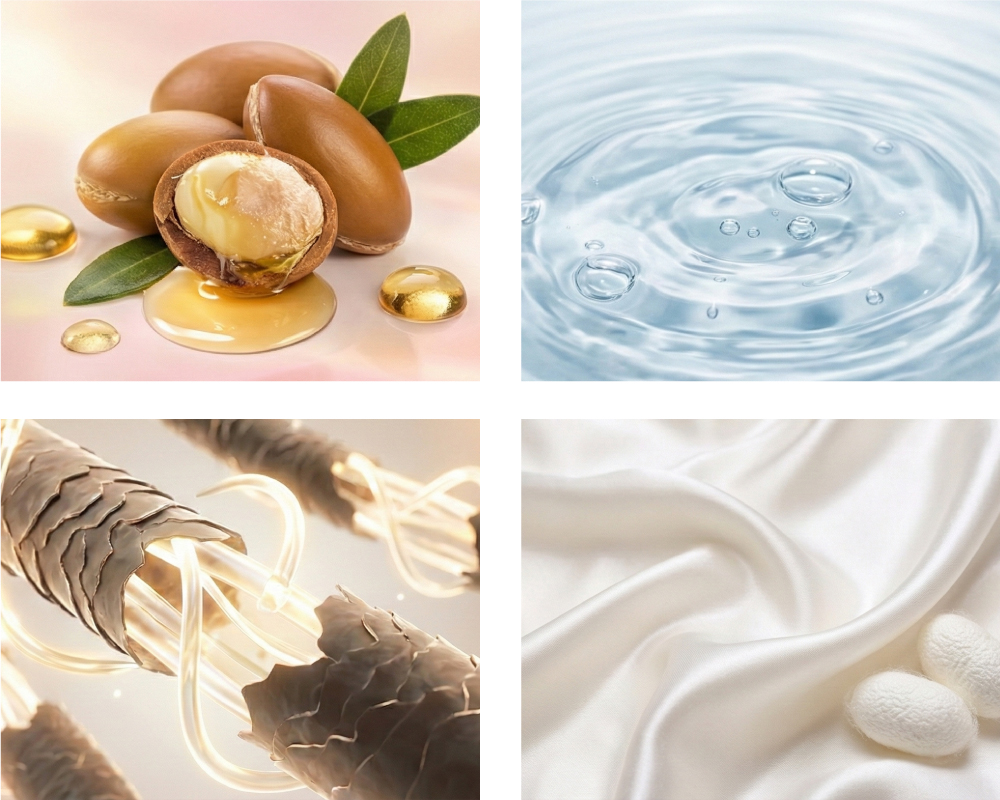 整えるたび、うるおいとツヤを